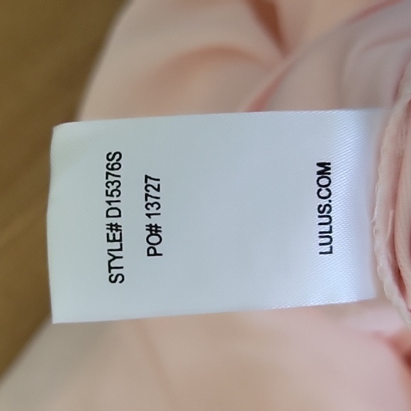 Lulus Forevermore Soft Pink Skater Dress Medium High Neck - Picture 7 of 10